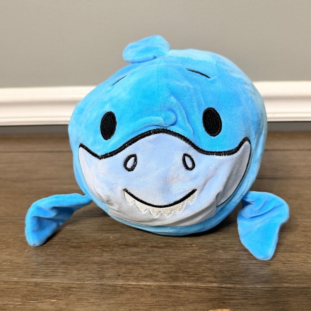 Bun‎ Bun Blue Shark Plush Stuffed Animal Good Stuff Round Stackable Toy